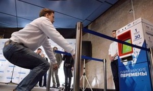 俄罗斯免费乘地铁 只要连续深蹲30次