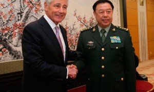 范长龙会见哈格尔：对美言论不满