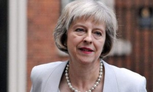 英国新首相特雷莎·梅访问苏格兰