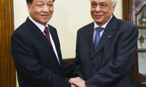 中国希腊誓将加深两国合作
