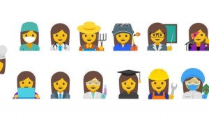谷歌设计职业女性表情符号