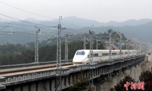 First self-developed bullet train launched in NE China