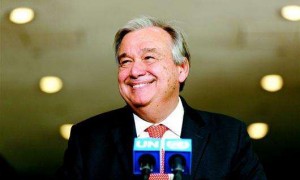 联合国秘书长安东尼奥·古特雷斯向中国人民拜年