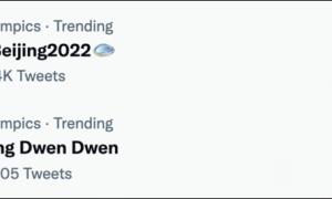 “Bing Dwen Dwen”登推特热搜